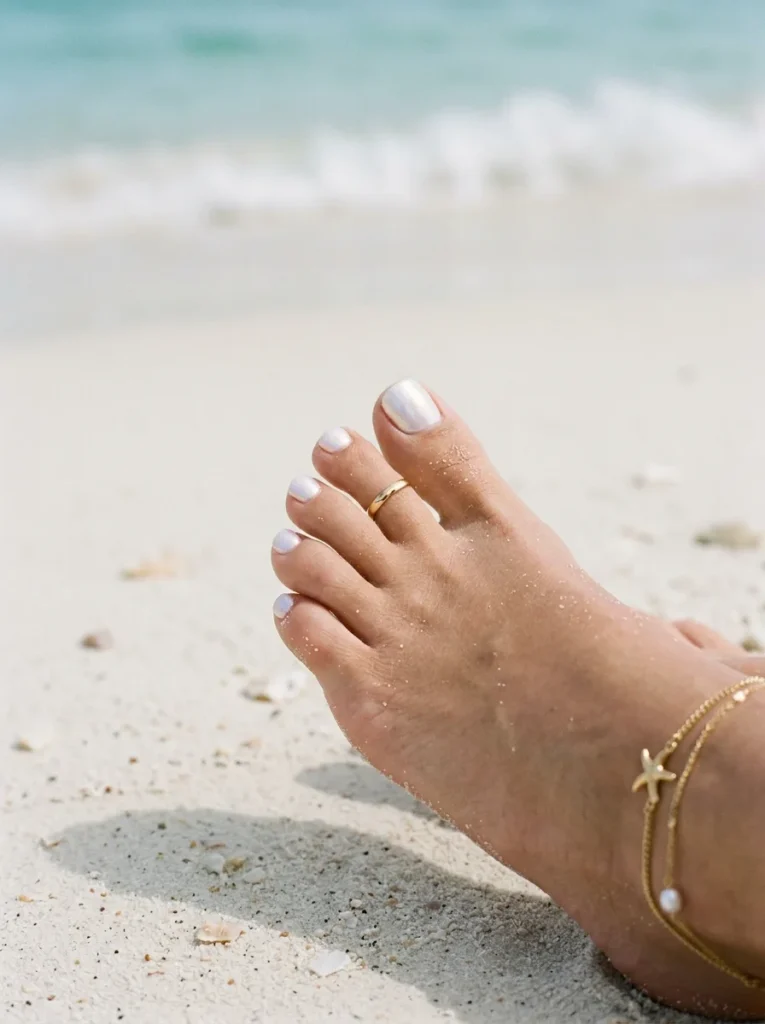 Pearl White Toes