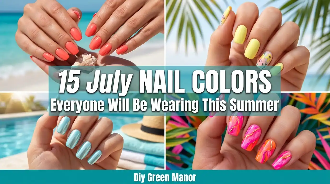 15 July Nail Colors Everyone Will Be Wearing This Summer