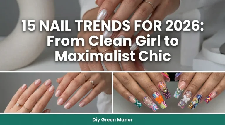 15 Nail Trends for 2026 From Clean Girl to Maximalist Chic