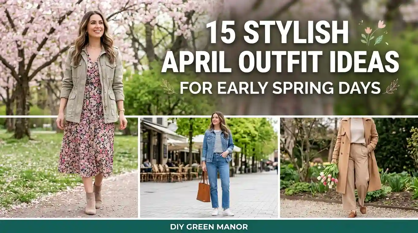 15 Stylish April Outfit Ideas for Early Spring Days
