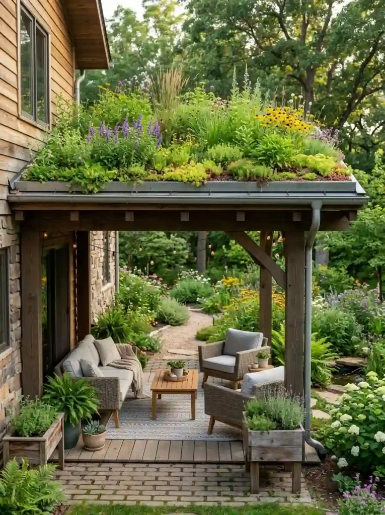 Green Living Roof Extension