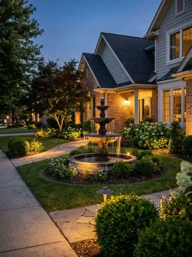  Illuminated Fountain Feature