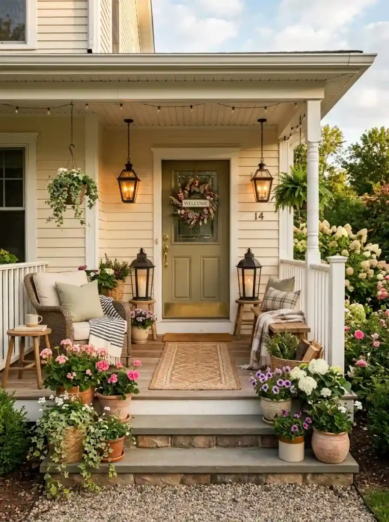Santern and Flower Pot Pairing
