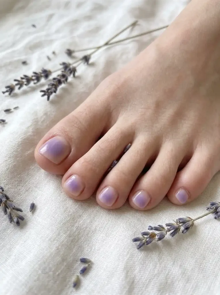 Lavender Aura Toes