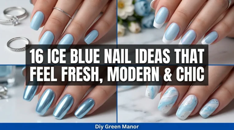 16 Ice Blue Nail Ideas That Feel Fresh, Modern & Chic