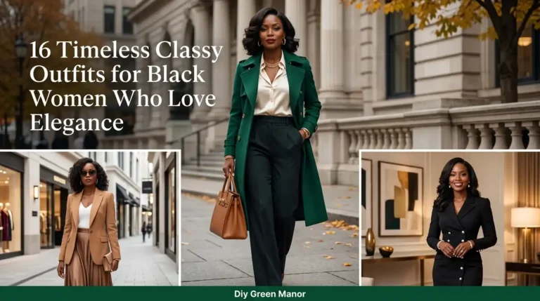 16 Timeless Classy Outfits for Black Women Who Love Elegance