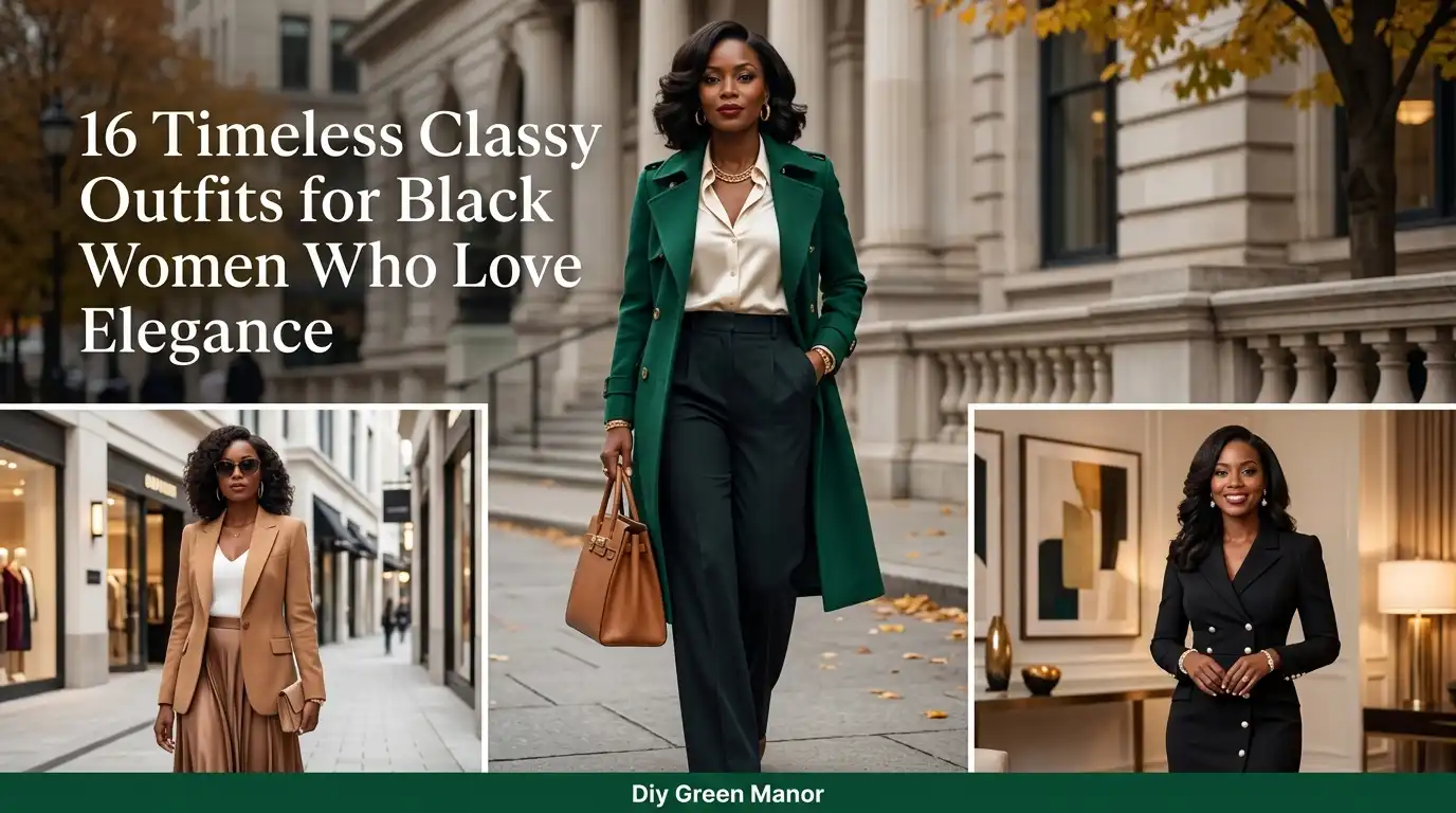 16 Timeless Classy Outfits for Black Women Who Love Elegance