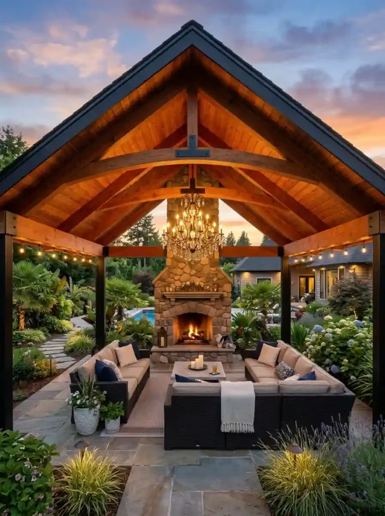Freestanding Pavilion Roof