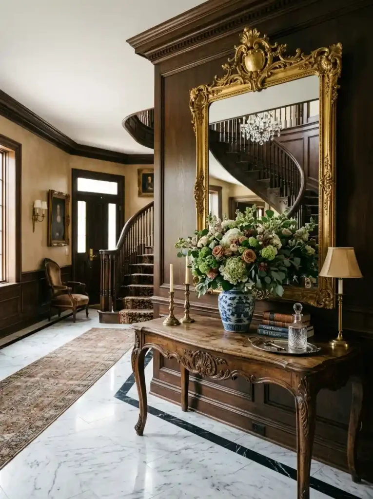 Grand Entryway with Console Table