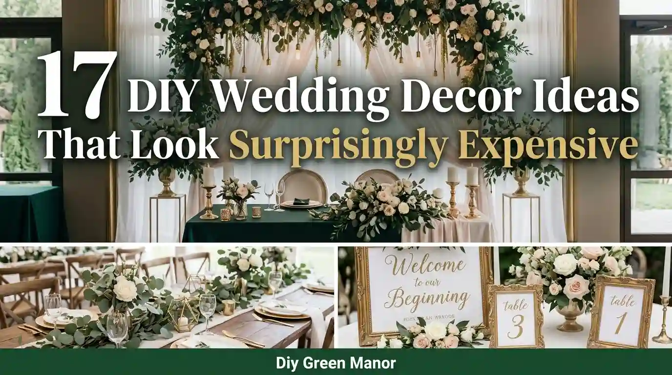 17 DIY Wedding Decor Ideas That Look Surprisingly Expensive