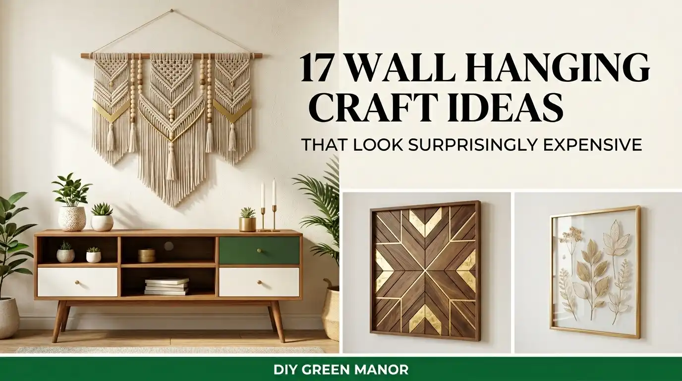 17. DIY Gallery Frame Wall Hanging