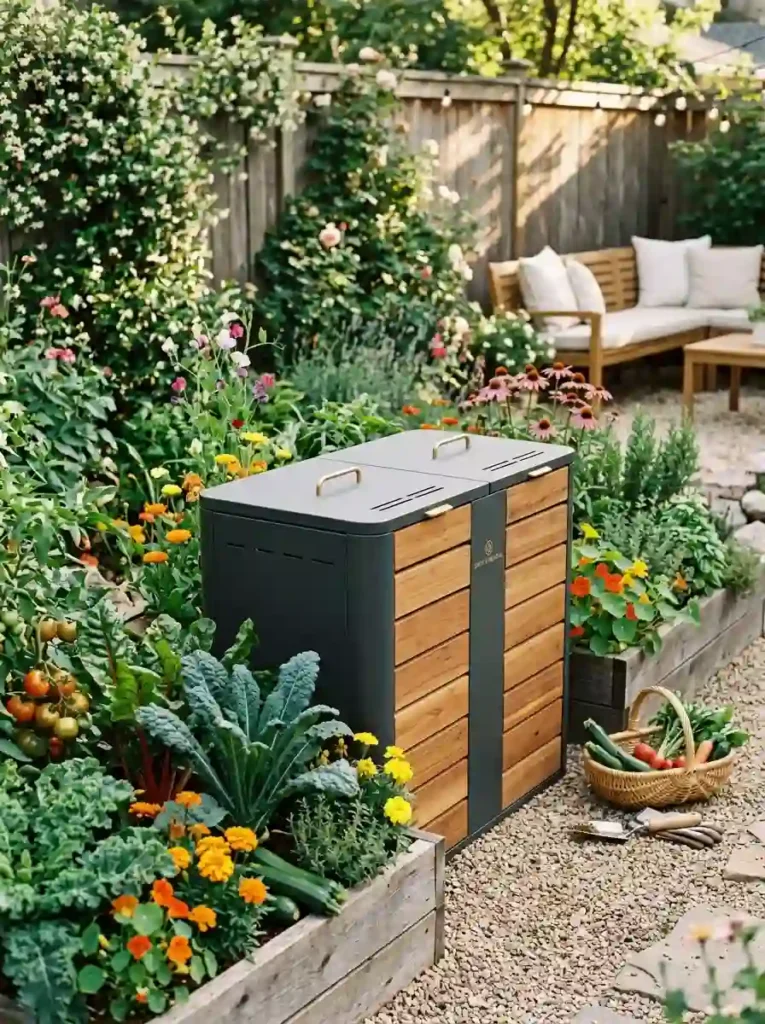  Compost Bin with Modern Design