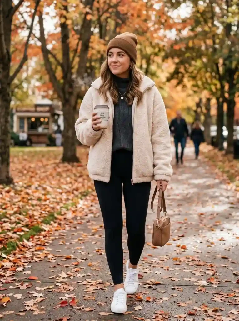 Sherpa Jacket and Leggings