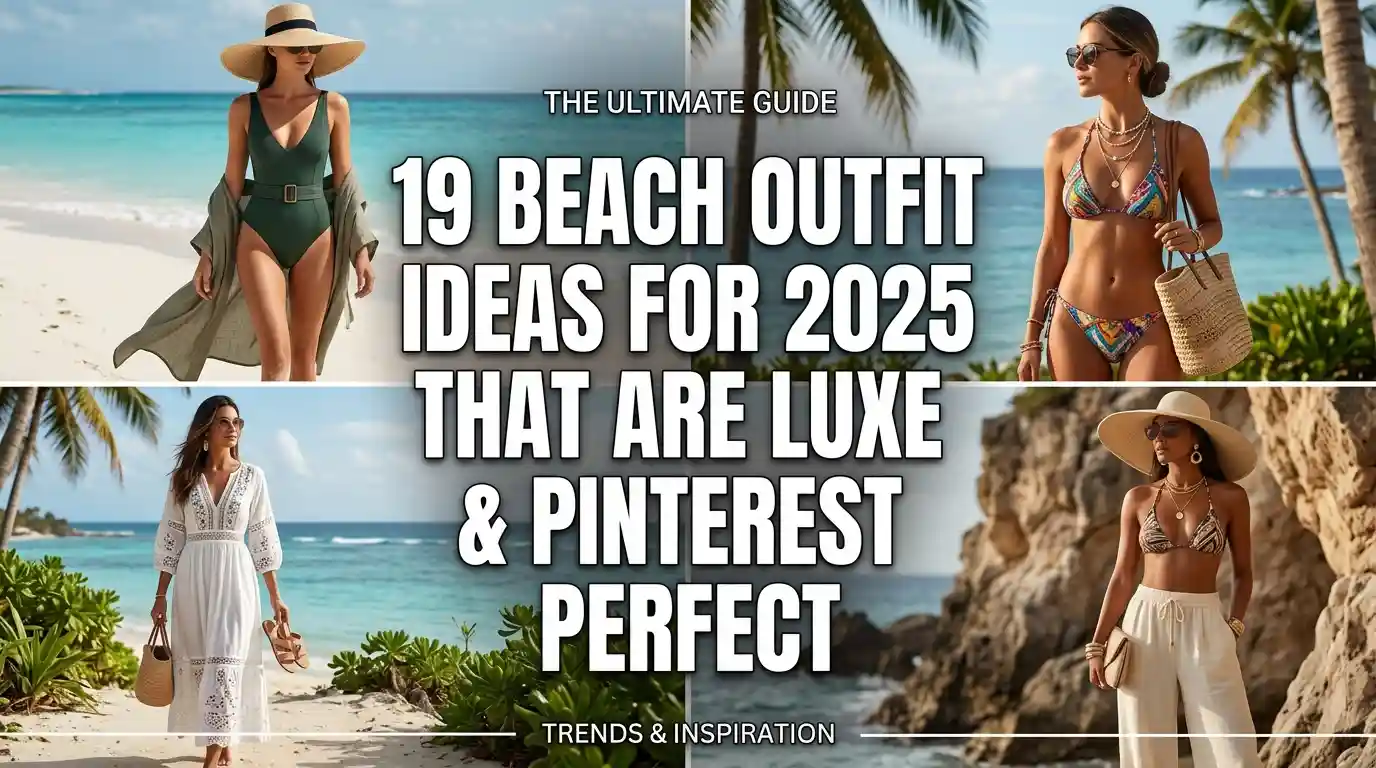 18 Beach Outfit Ideas for 2026 That Are Luxe & Pinterest Perfect
