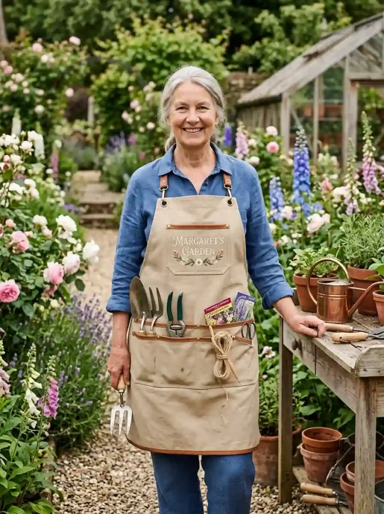  Personalized Garden Apron