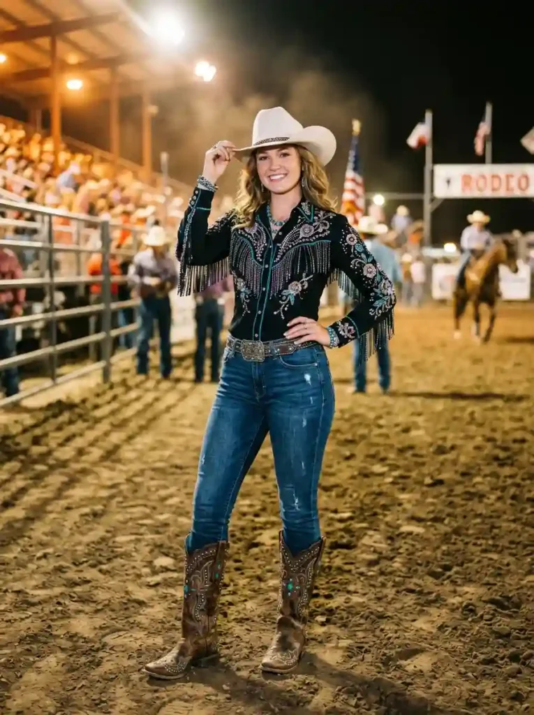 Rodeo Queen Glam Look