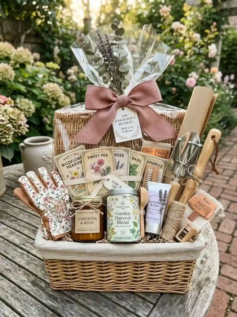 19. Garden-Themed Gift Basket