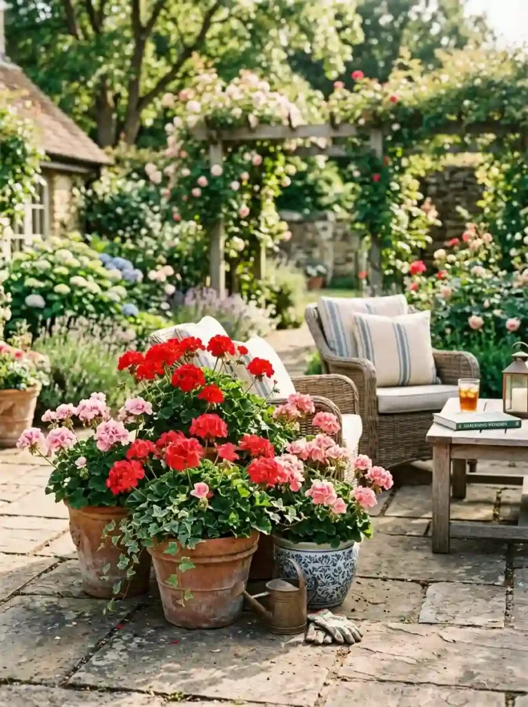 Geraniums: Beautiful Backyard Protection