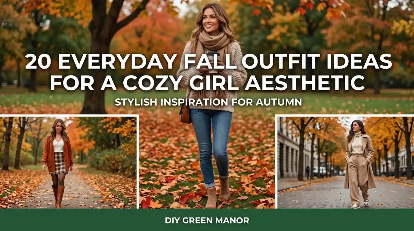 20 Everyday Fall Outfit Ideas for a Cozy Girl Aesthetic