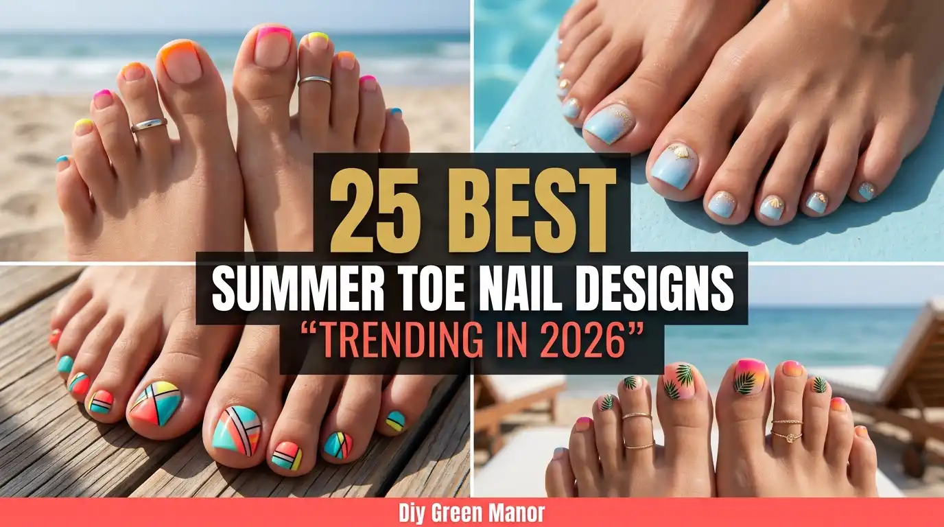 25 Best Summer Toe Nail Designs Trending in 2026
