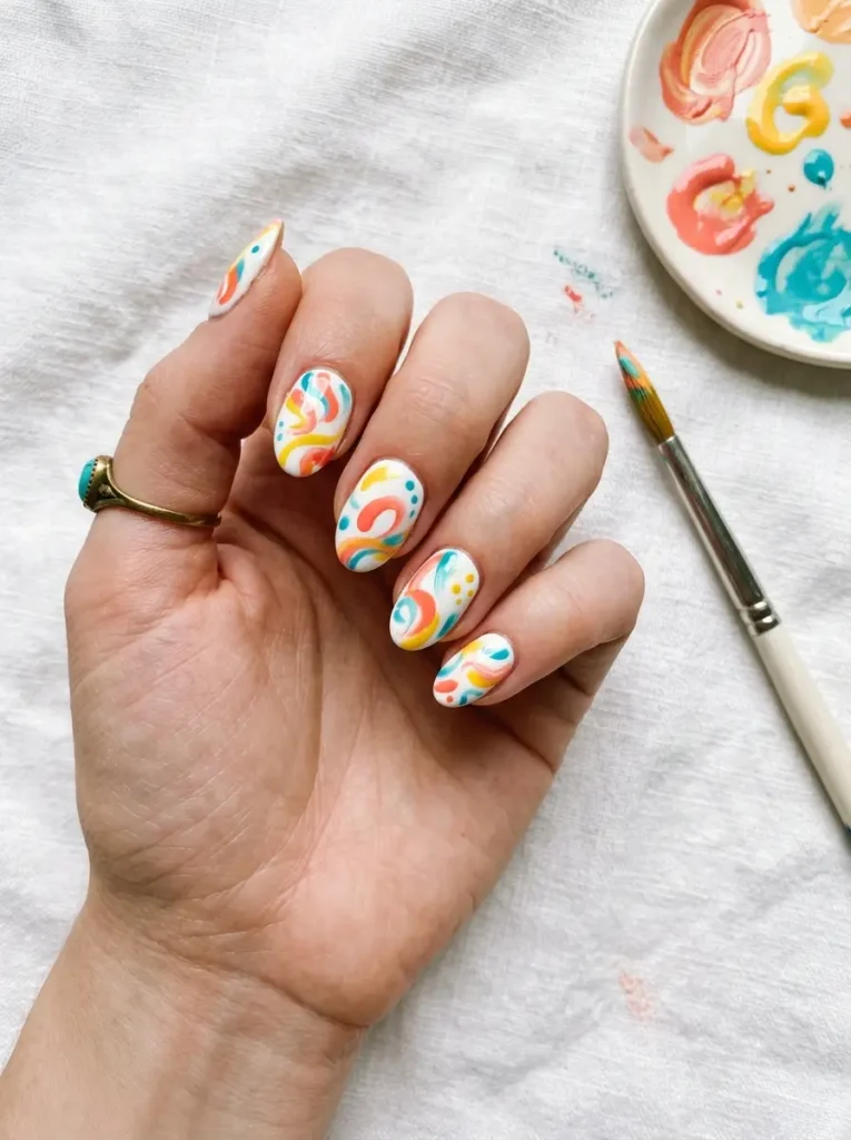 Abstract Summer Swirls