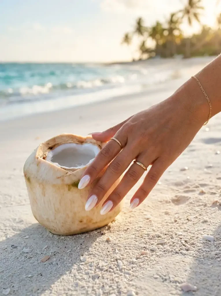 Coconut Milk Nails