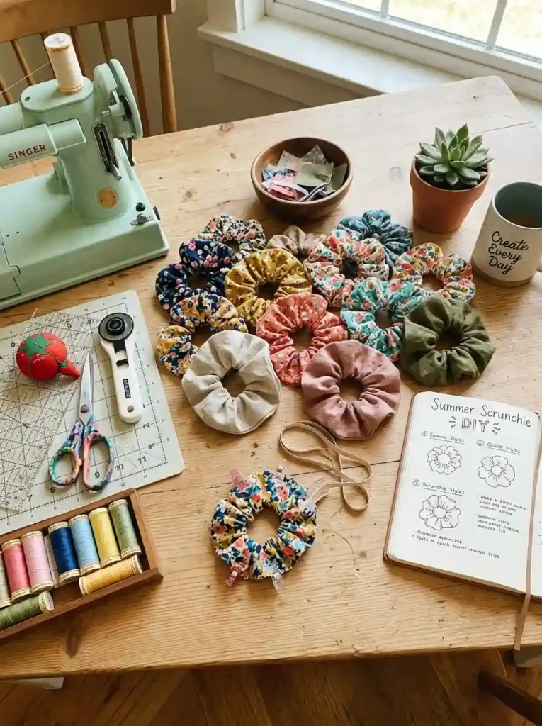 Fabric Scrunchies