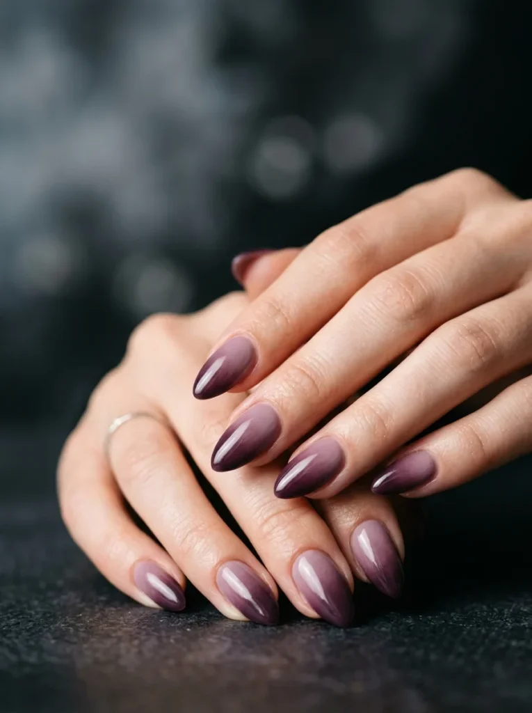 Moody Plum & Mauve Ombre