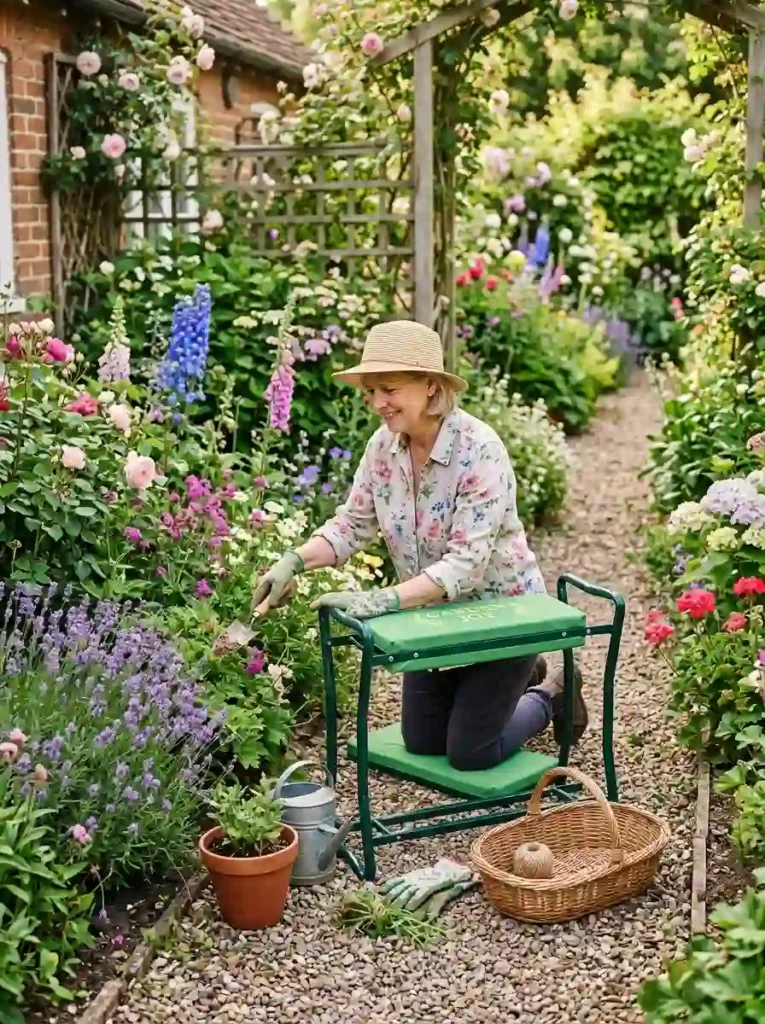 Garden Kneeler and Seat Combo
