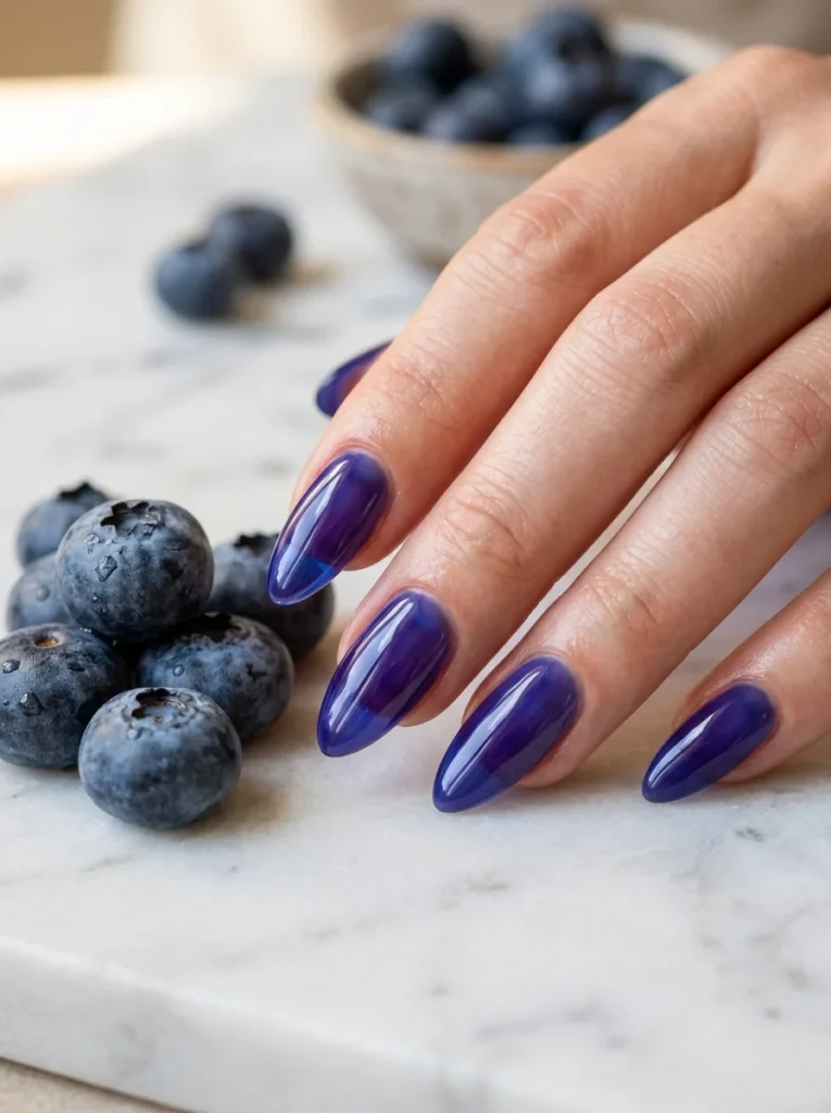 Blueberry Jelly Nails