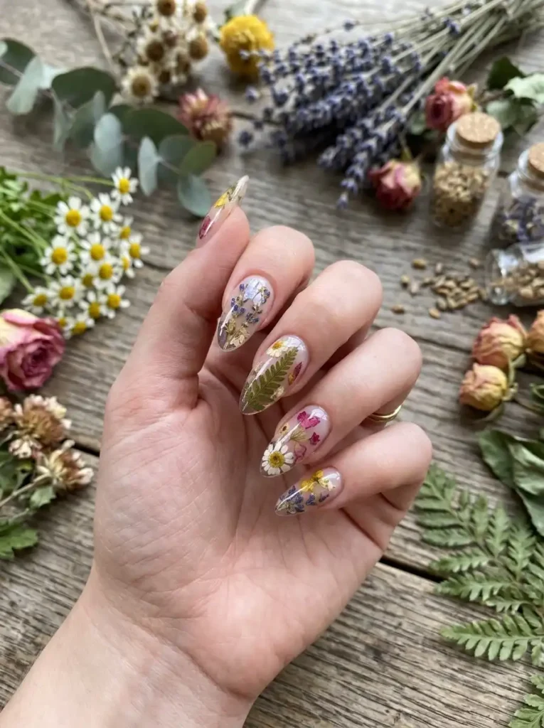 Botanical Press Nail Art