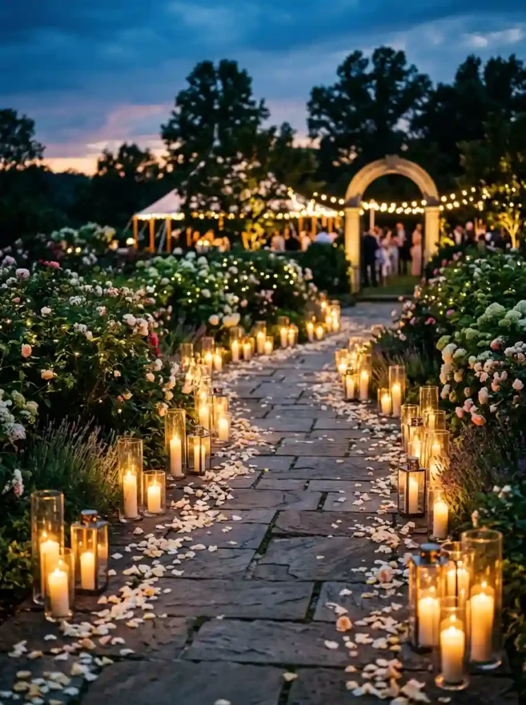 Lantern-Lined Pathways