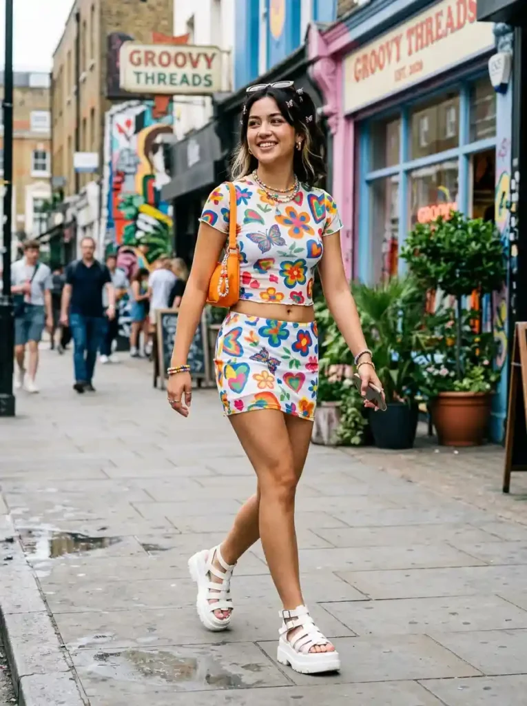 Matching Printed Co-Ord Set