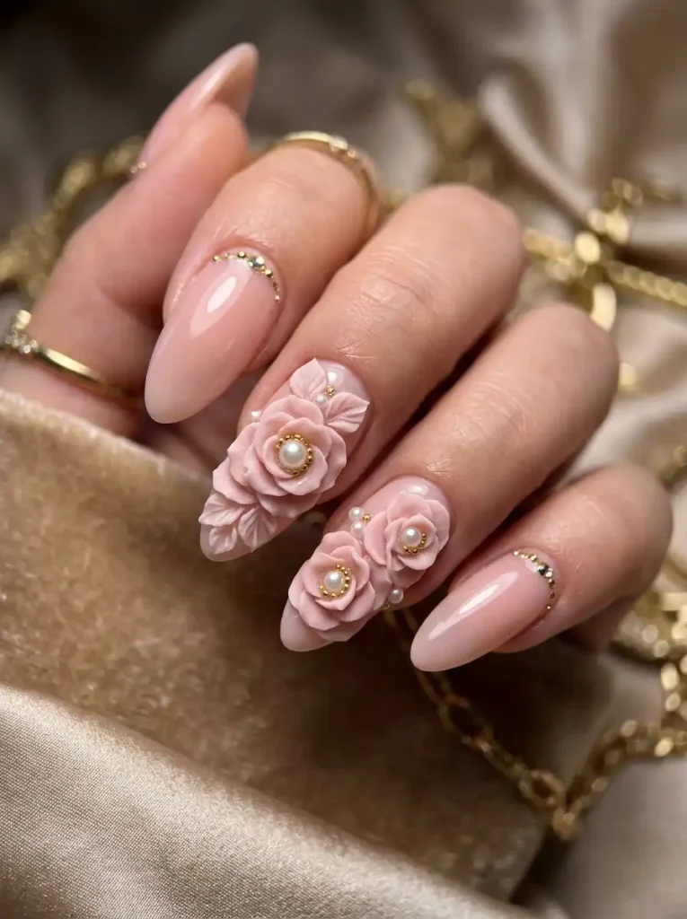 3D Floral Embellishments
