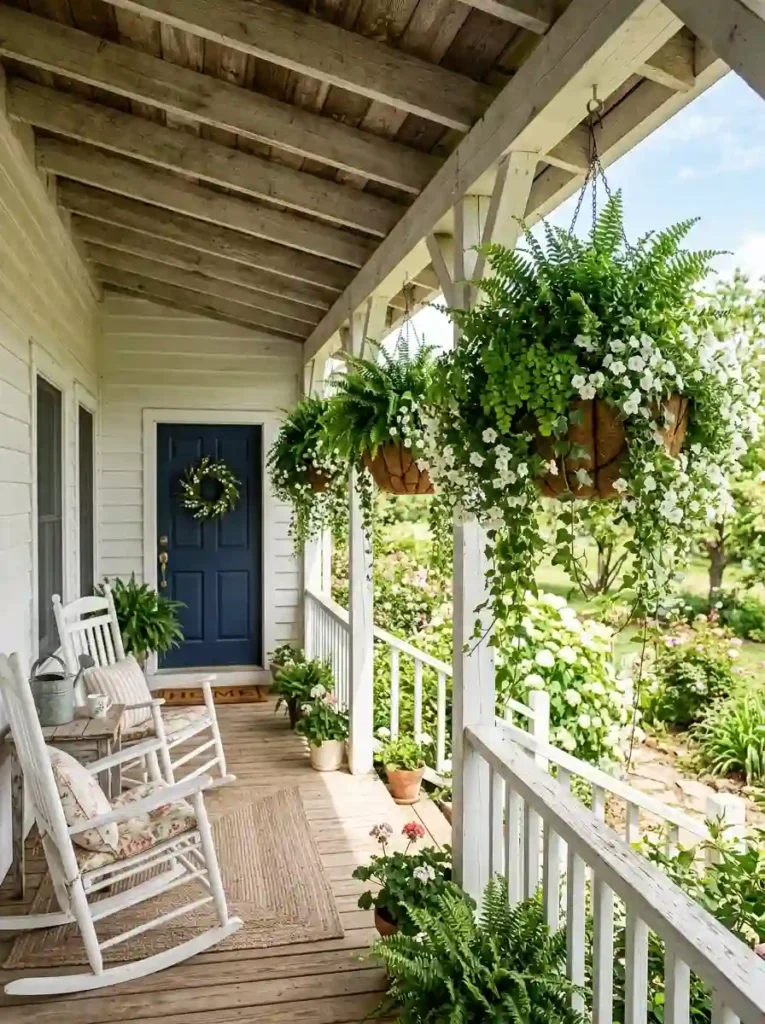 Hanging Fern Baskets