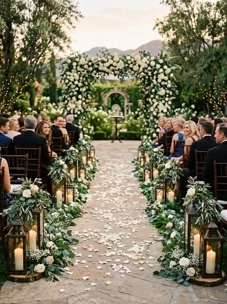 Handmade Ceremony Aisle Lanterns