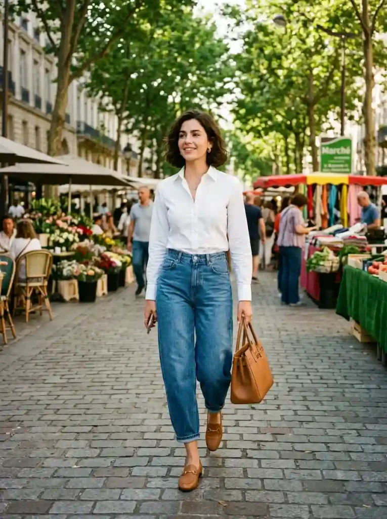 Barrel-Leg Denim Takes the Season