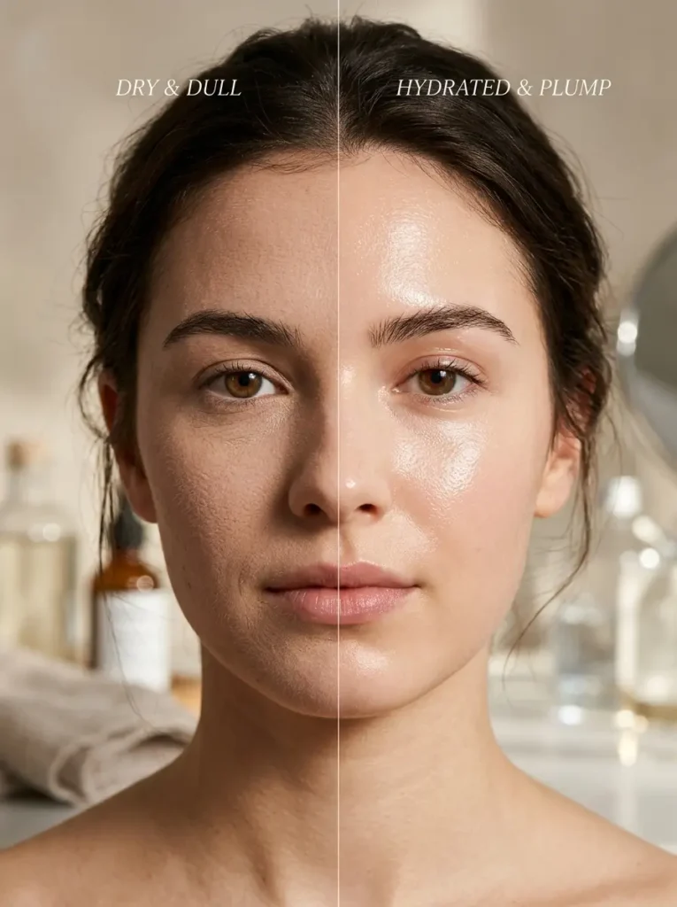 Enhances Skin Hydration in Scar-Damaged Areas