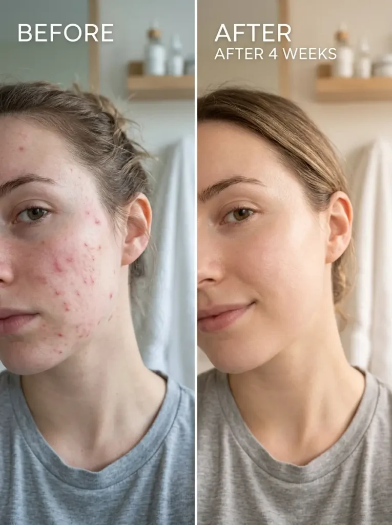Reduces Post-Inflammatory Redness in Scarred Tissue
