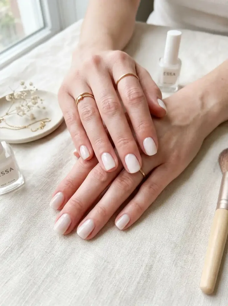 Sheer Milky White — The Effortless Classic