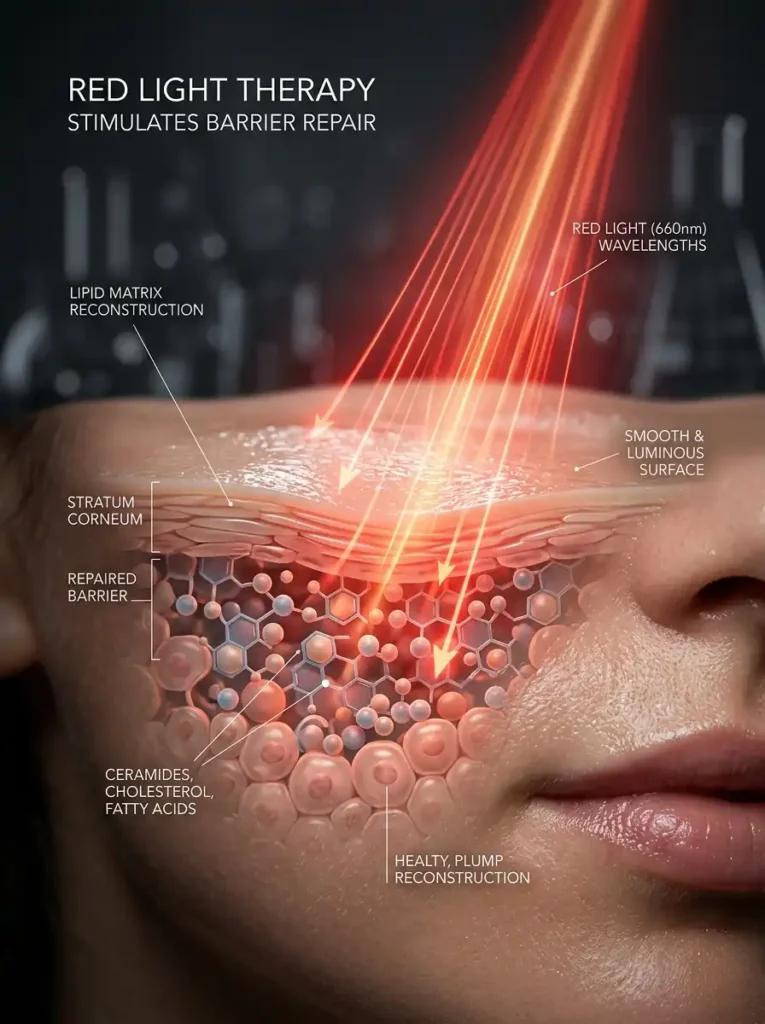 Strengthens the Skin Barrier to Prevent New Scarring