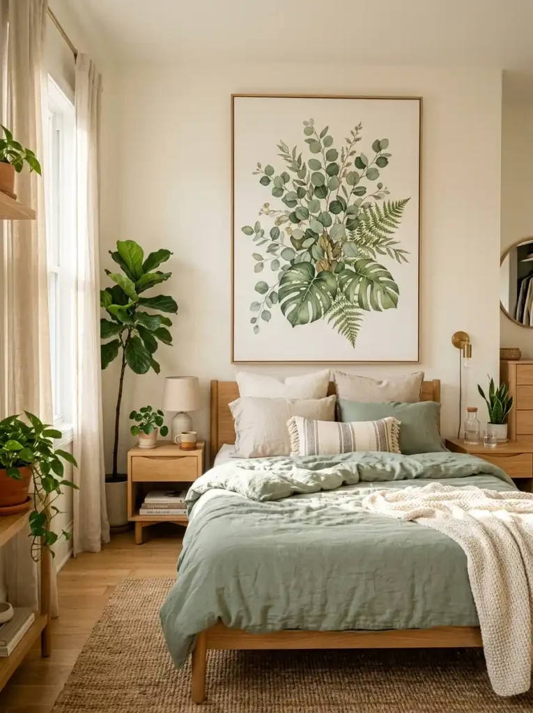Oversized Botanical Canvas