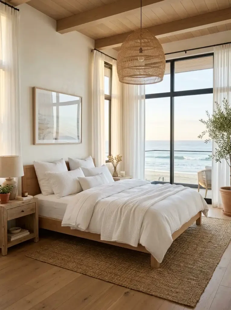 Layer Crisp White Linen Bedding