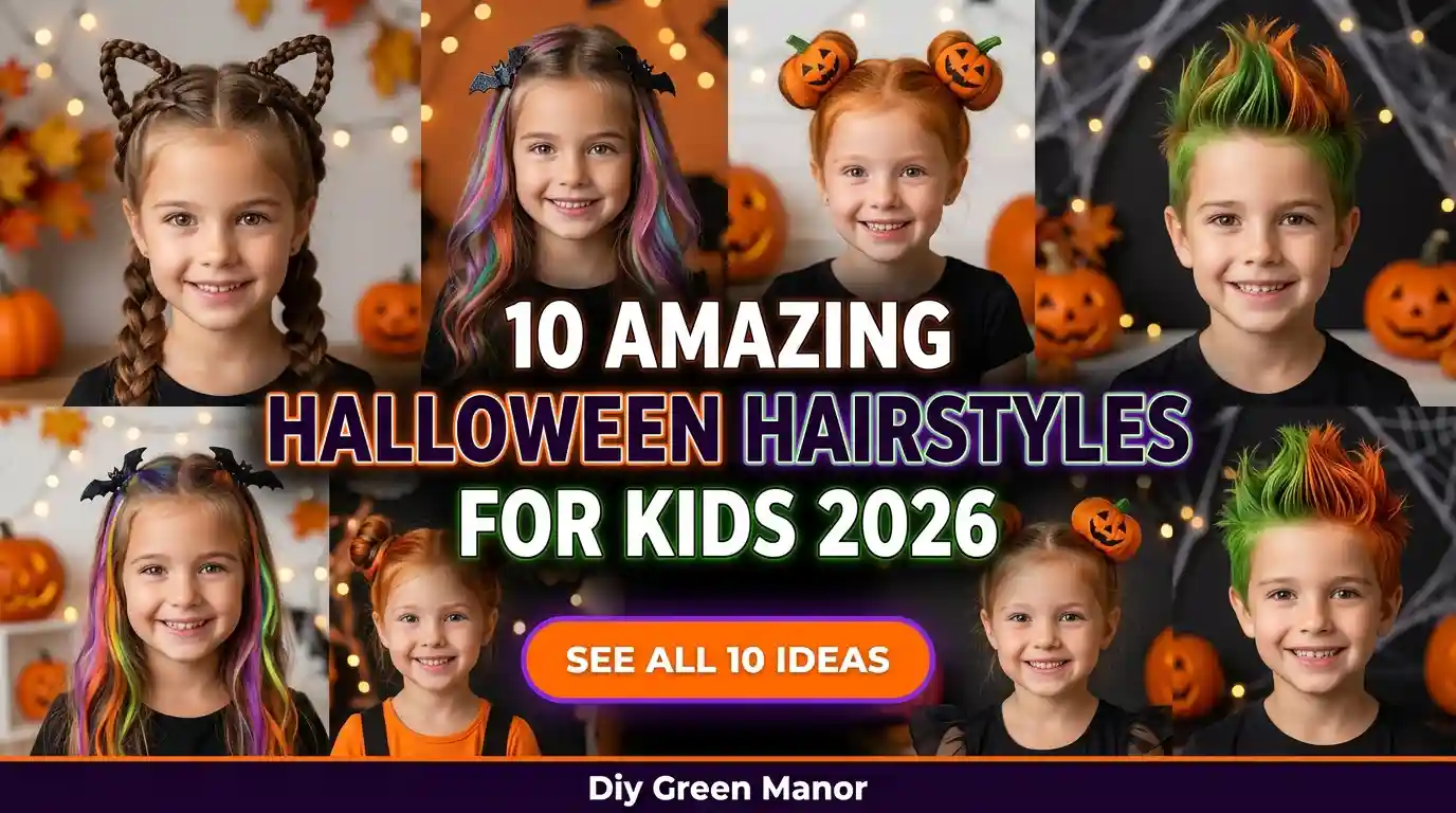 10 Amazing Halloween Hairstyles for Kids (2026 Edition)