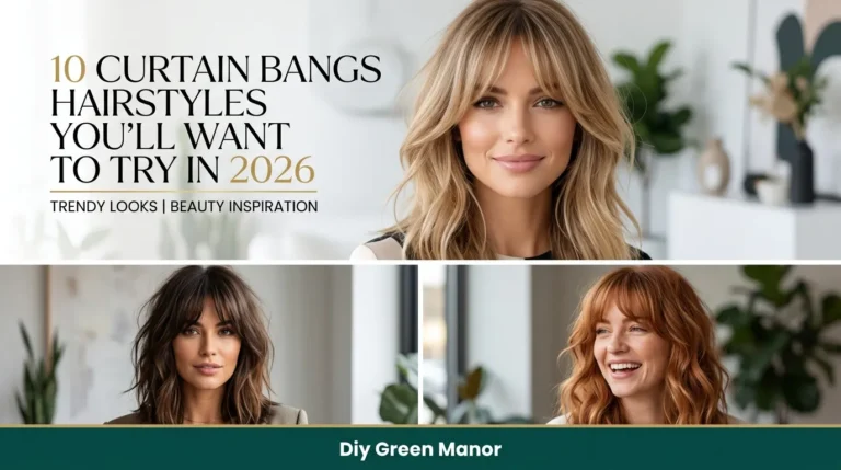 10 Curtain Bangs Hairstyles You'll Want to Try in 2026