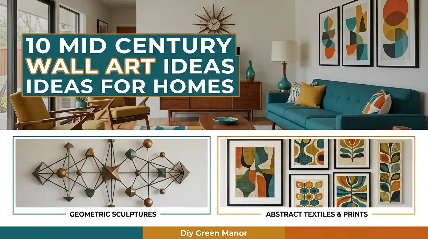 10 Mid Century Wall Art Ideas for Homes