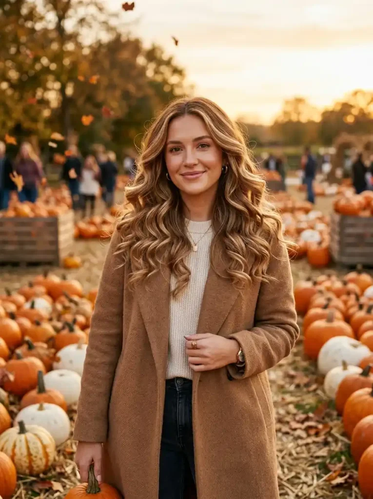 Cinnamon Blonde Balayage