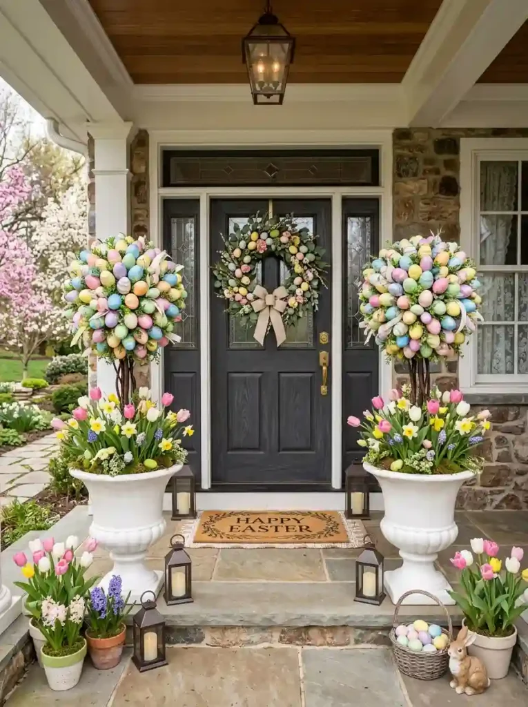  DIY Easter Egg Topiary