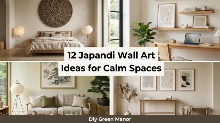 12 Japandi Wall Art Ideas for Calm Spaces