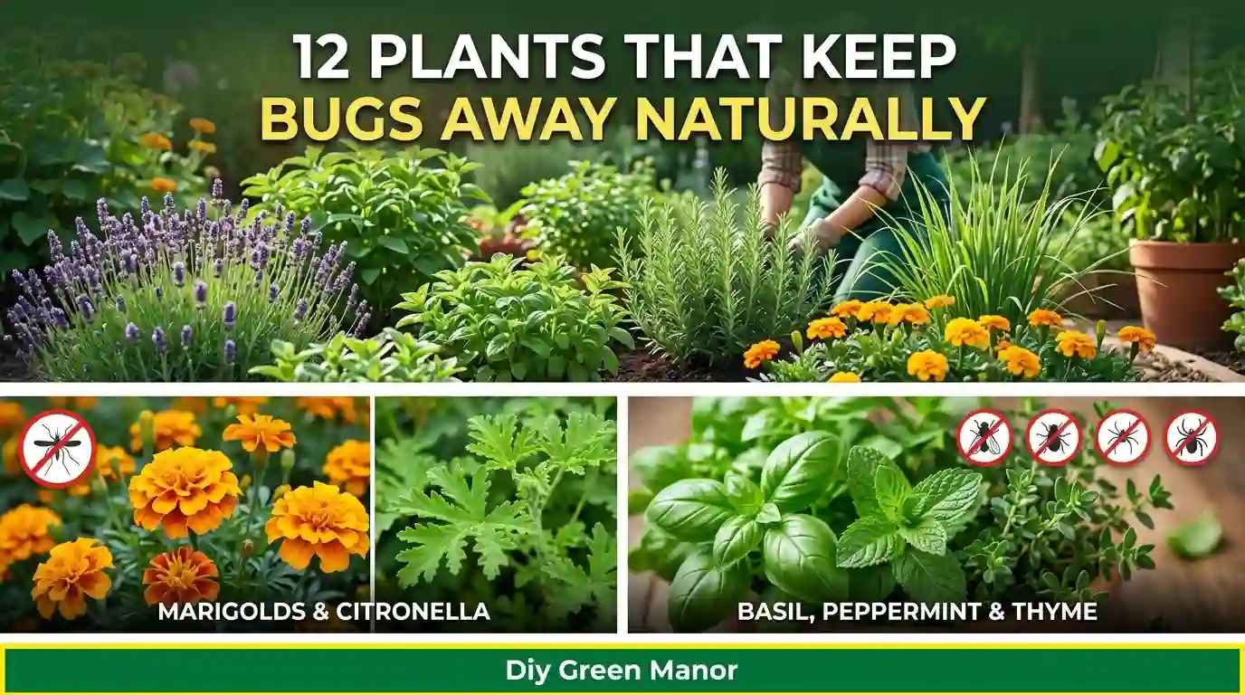 12 Plants That Keep Bugs Away Naturally